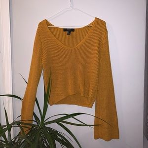 Knitted Mustard Long Sleeve